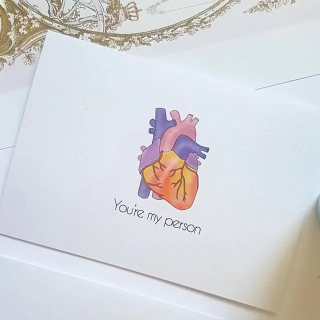 You're my person Greeting Card
