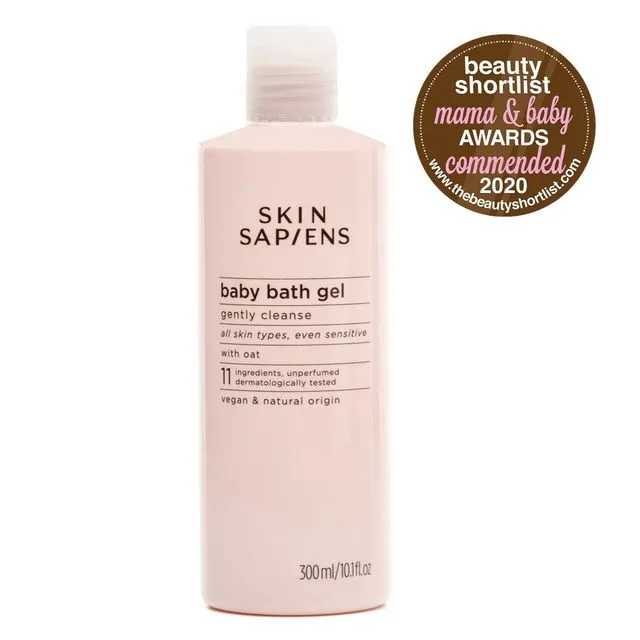 SKIN SAPIENS baby bath gel / gently cleanse x6