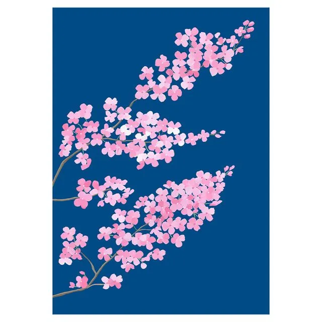 CHERRY BLOSSOM Greeting Cards, pack of 6