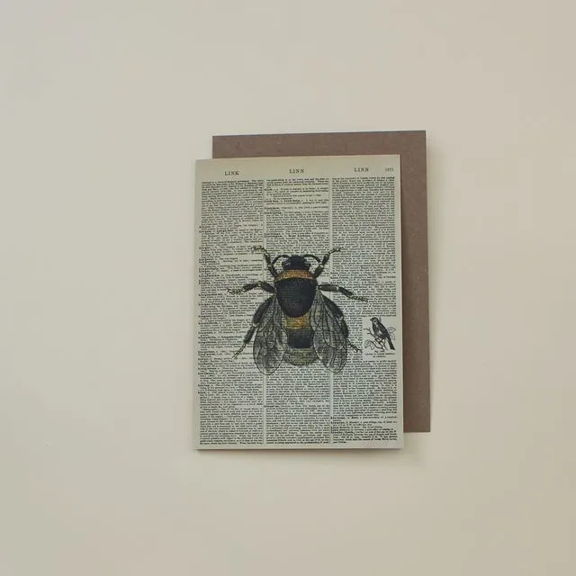 Bee Dictionary Art Card (WAC20511)
