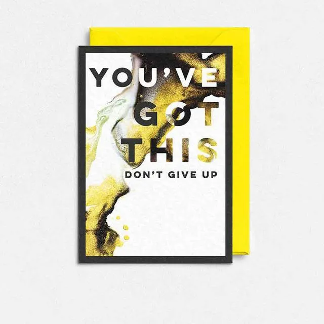 Wendy Bell Designs - LIQUID GOLD - You've Got This Don't Give Up