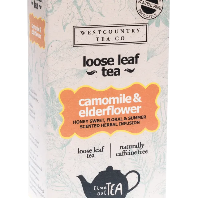 Loose Leaf Camomile & Elderflower Time Out Tea - case of 6