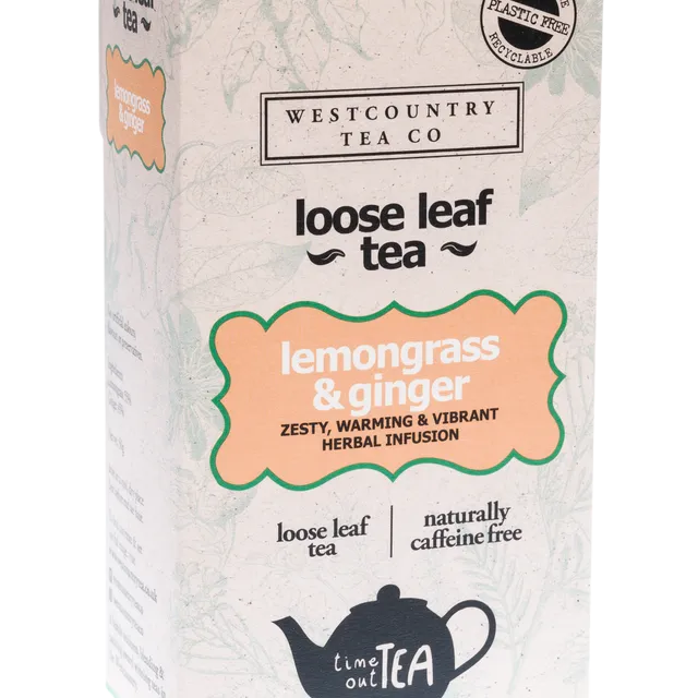 Loose Leaf Lemongrass & Ginger Time Out Tea - case of 6