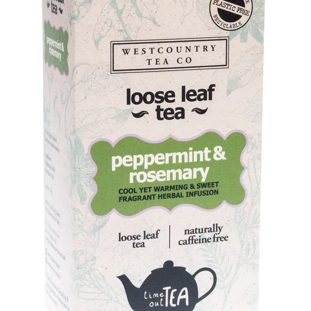 Loose Leaf Peppermint & Rosemary Time Out Tea - case of 6