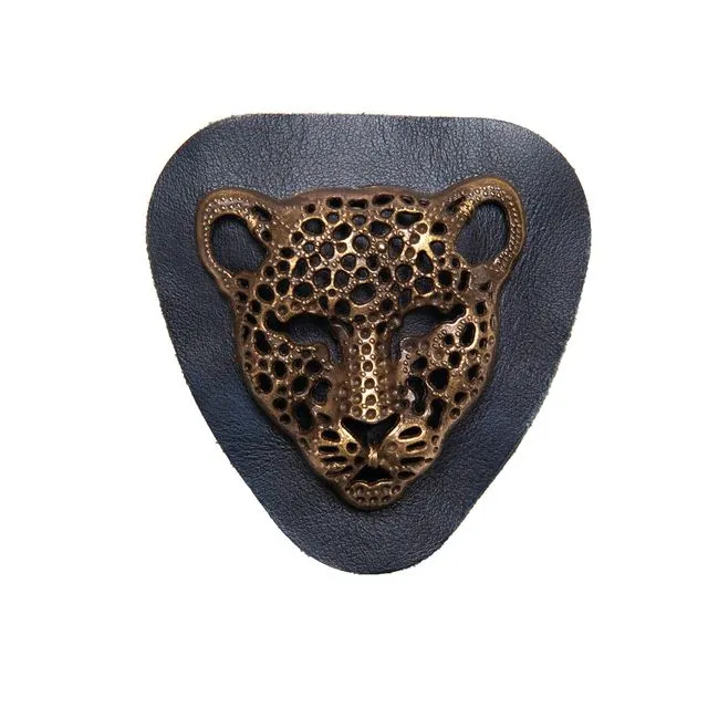 Leopard Head Shoe Accessory
