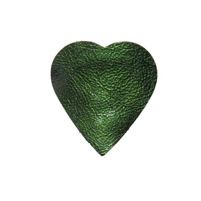 Green Heart Shoe Accessory