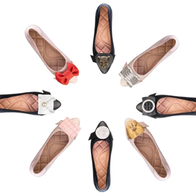 Shoes and Accessories Bestseller Bundle - 4 pairs flats plus 3 pairs accessories each