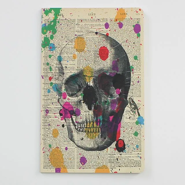 Arty Skull Notebook WAN20402
