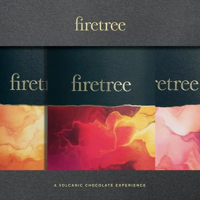 FIRETREE COLLECTION GIFT BOX - 5 x 65g Bars - pack of 6
