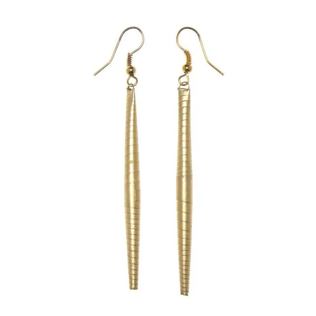 Heritage Collection: Bead Earring All Gold