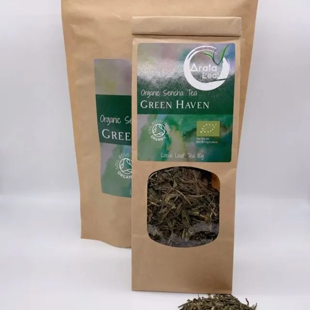 Green Haven - Organic Sencha Tea 80g