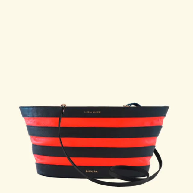 BARCO LEATHER - Black + Red