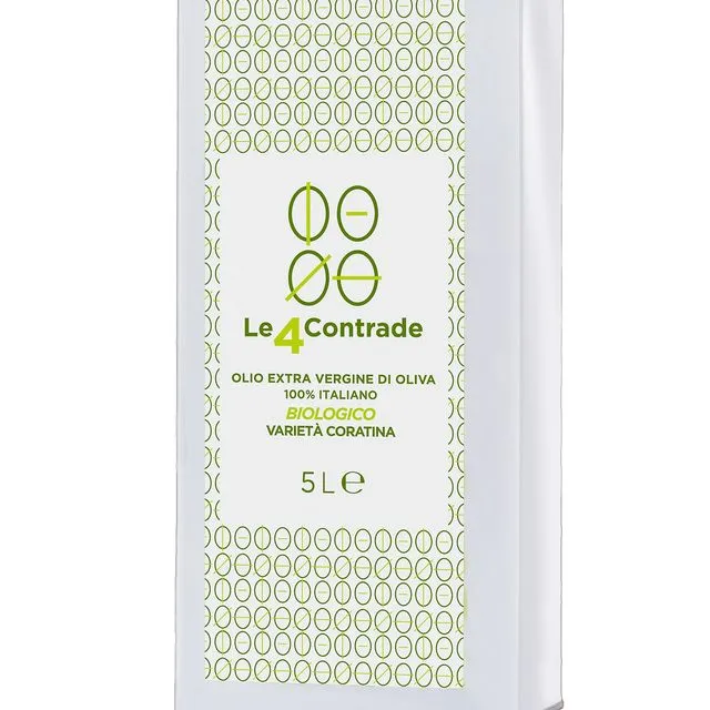 Le 4 Contrade - Mature Fruity - Organic Extra Virgin Olive Oil (3L)