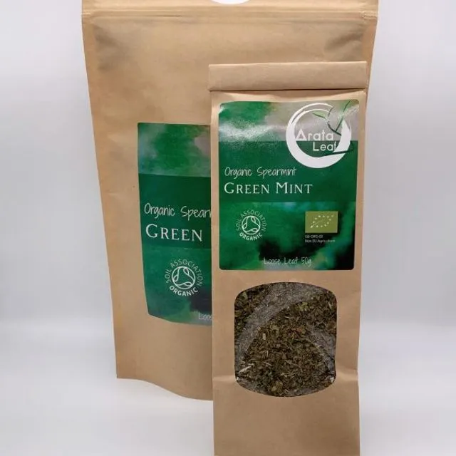 Green Mint - Organic Spearmint 50g