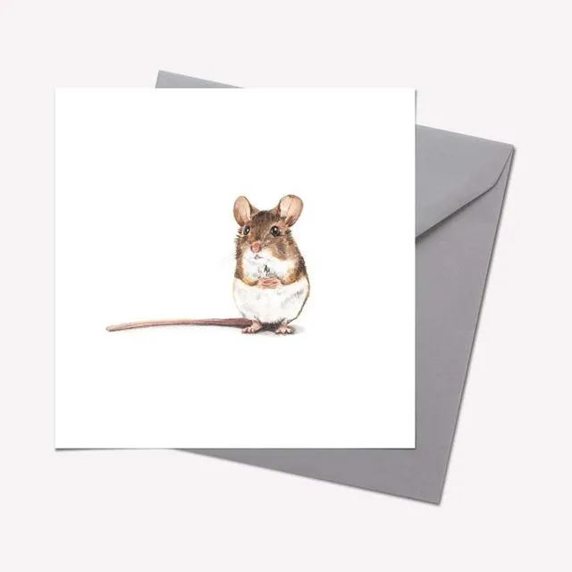 Furry Friends Collection: MOUSE CARD - pack of 6