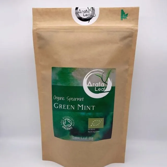 Green Mint - Organic Spearmint 100g