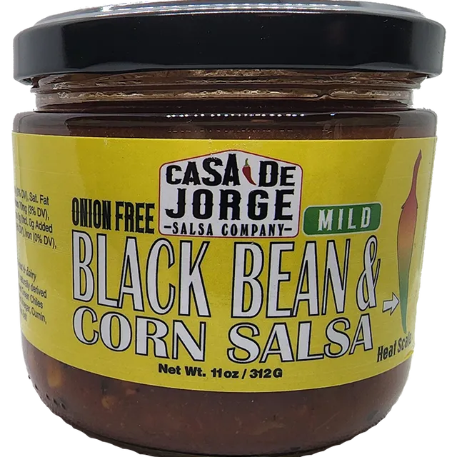 Black Bean &amp; Corn Salsa - Mild