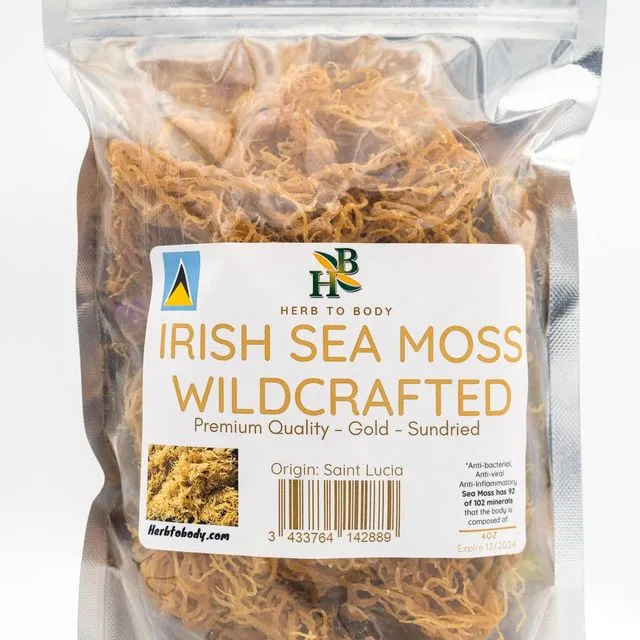 Gold Sea Moss | Premium Quality St Lucia