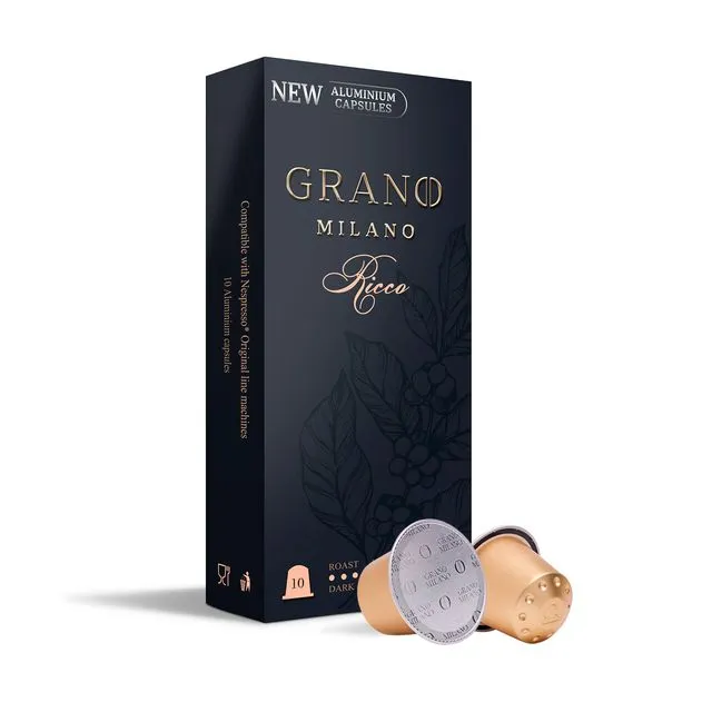 Grano Milano Ricco Coffee Capsules