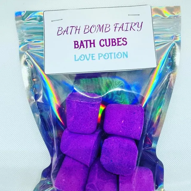 Love potion bath cubes