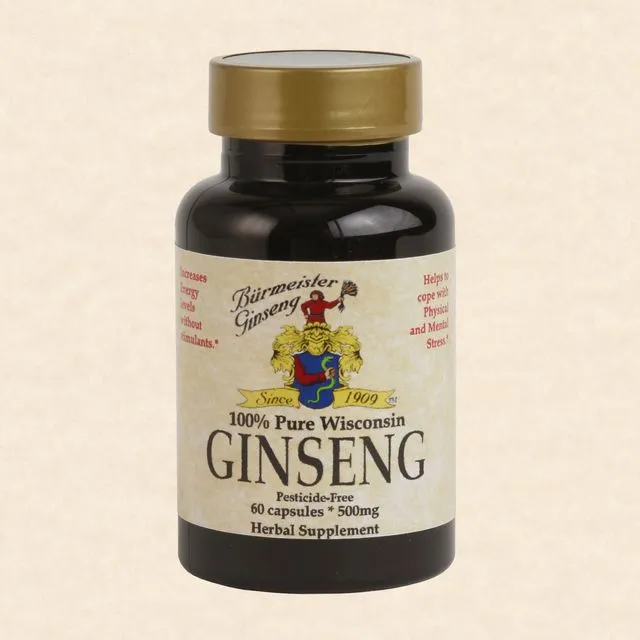 Ginseng Capsules (30 servings)