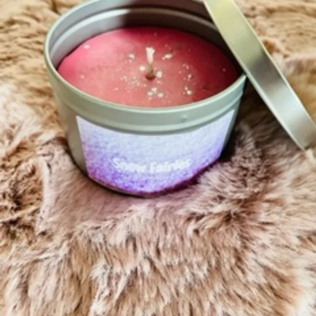 Snow Fairies Scented soy wax candle