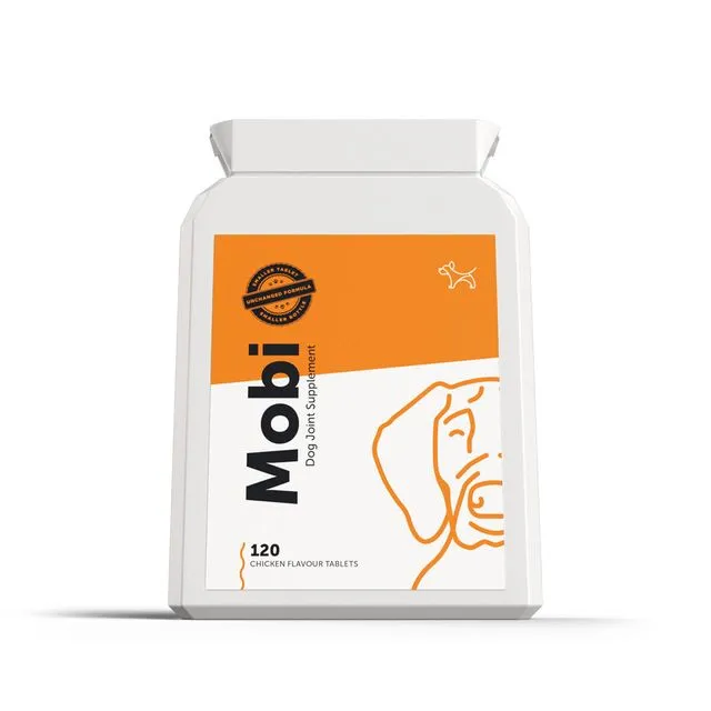 MOBI – Hip and Joint Mobility Supplement for Dogs - 120 Tablets