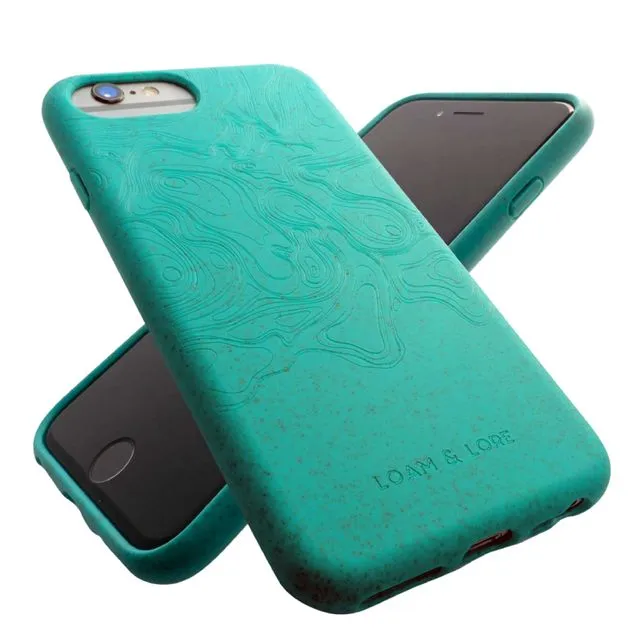 Loam &amp; Lore SimplyEco Biodegradable iPhone 6/7/8/SE Case - Mint Green