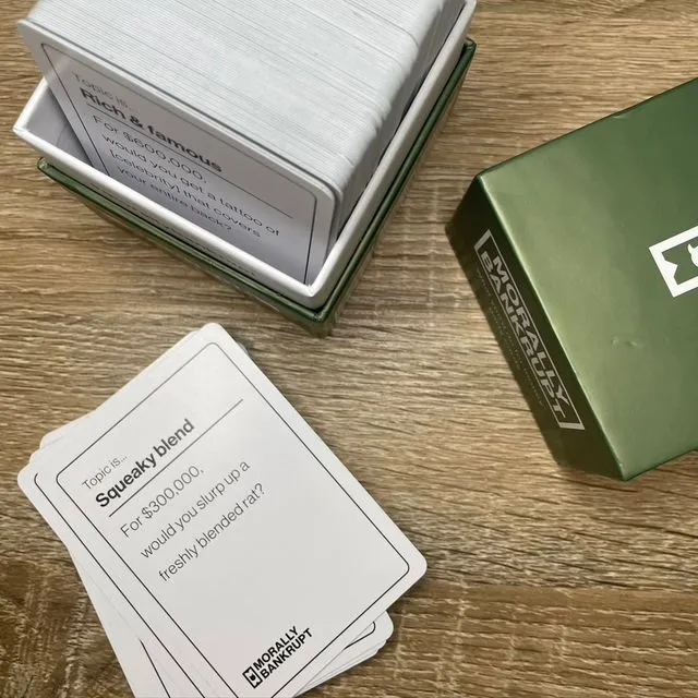 Morally Bankrupt Adult Card Game: 250 bundle