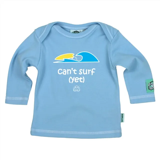 Newborn gift for baby boy surfers - Can't surf yet