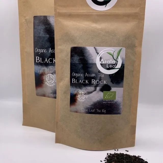 Black Rock Organic Assam Tea 80g
