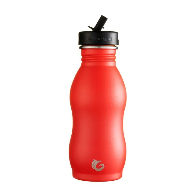 500ml Underground stainless steel curvy bottle – new classic sports cap – onegreenbottle