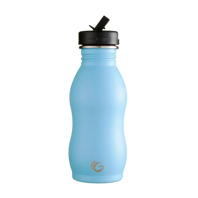 500ml Hudson stainless steel curvy bottle – new classic sports cap – onegreenbottle