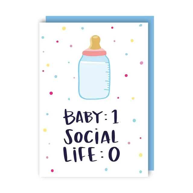 New Baby Card pack of 6