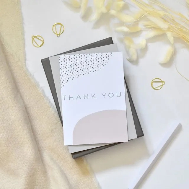 Thank You Card - pack of 6