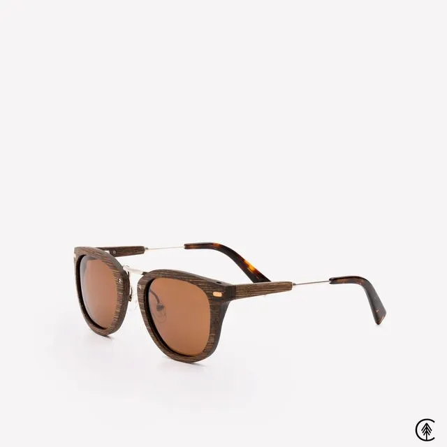 Wooden Sunglasses | Tofino | Vintage Brown Lens