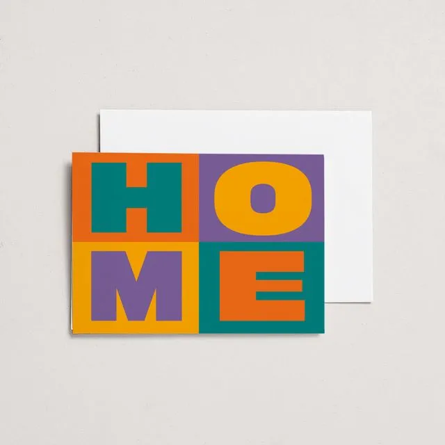 Home Patch - A6 Greeting Card