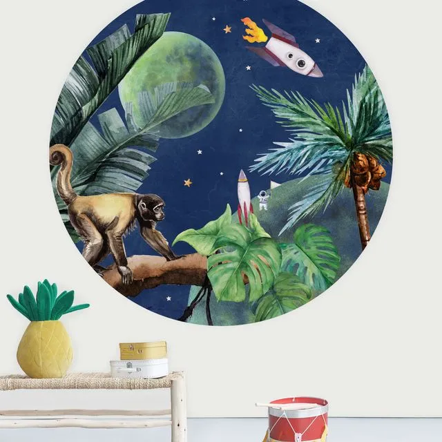 Creative Lab Amsterdam From Jungle to Space Wallpaper Circle