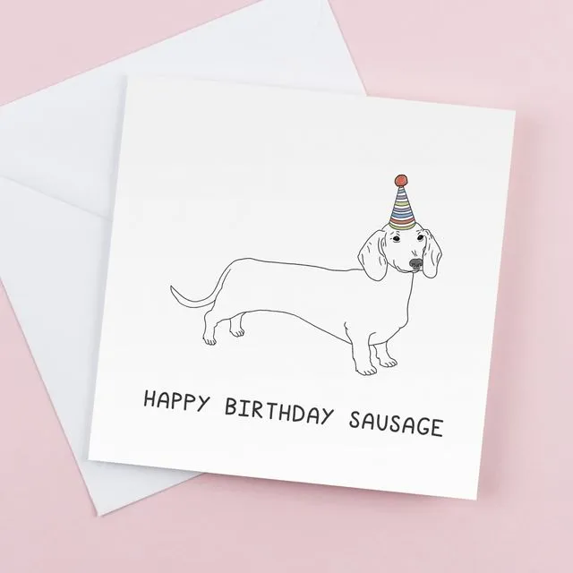 Happy birthday sausage