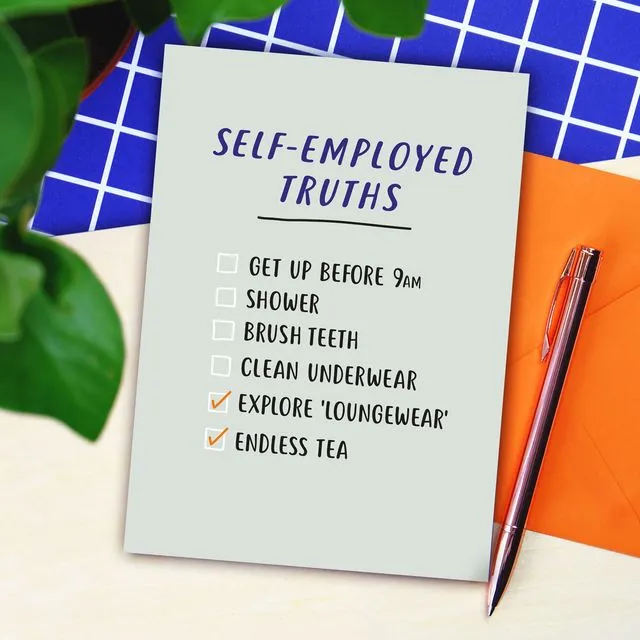 Self-Employed Truths Leaving/New Job Card