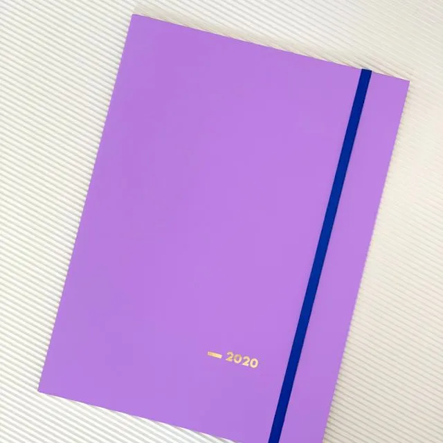 Tattoo Journal (Lilac x Royal Blue) Lined