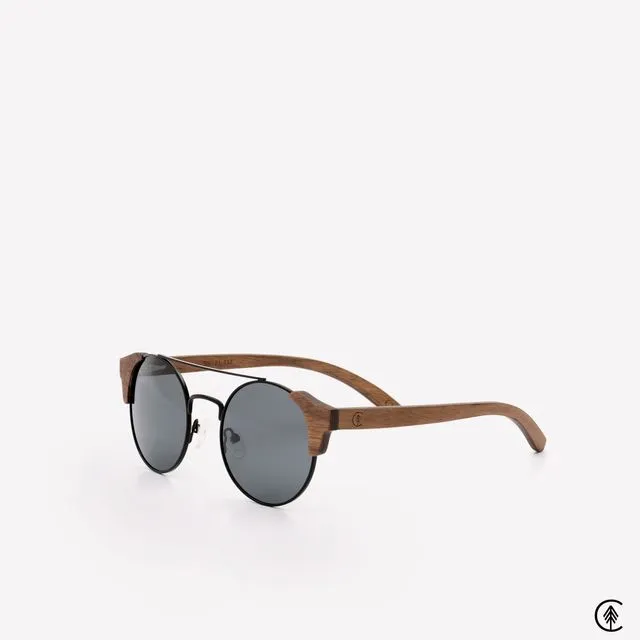 Wooden Sunglasses | Nazaré | Classic Black Lens
