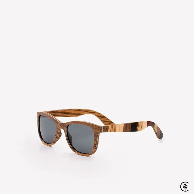 Wooden Sunglasses | Maverick | Classic Black Lens