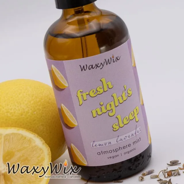 Fresh night's sleep - lemon lavender room fragrance spray 100 ml