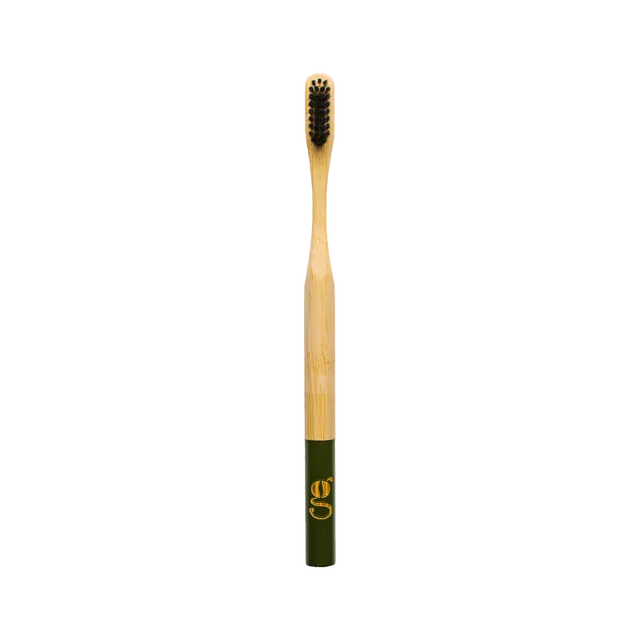 grums bamboo toothbrush (olive green)