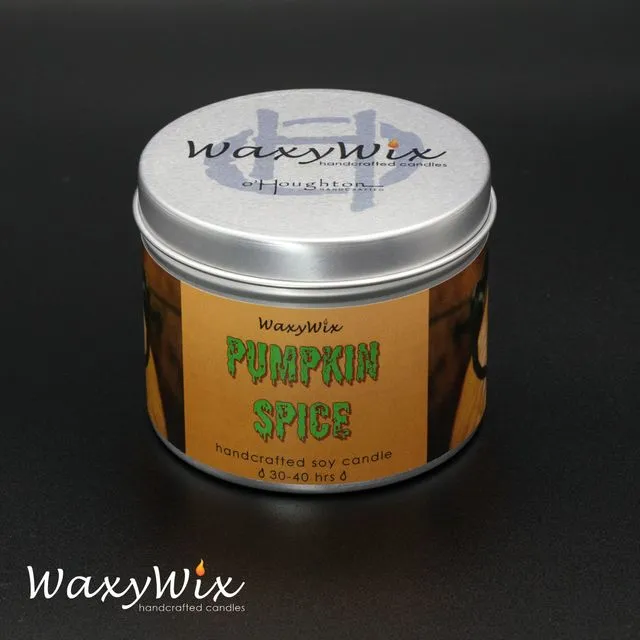 Pumpkin spice - handmade soy wax candle - 225ml