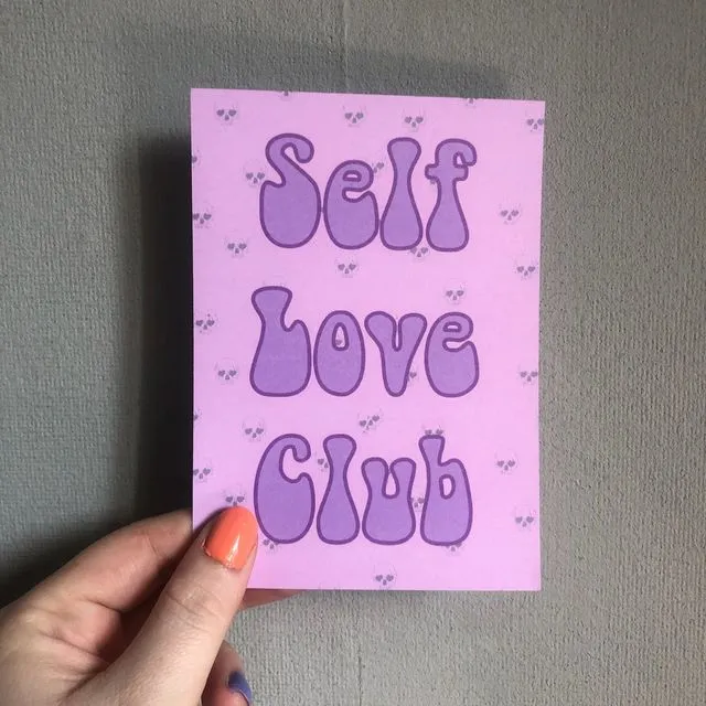 Self Love Club A6 Print