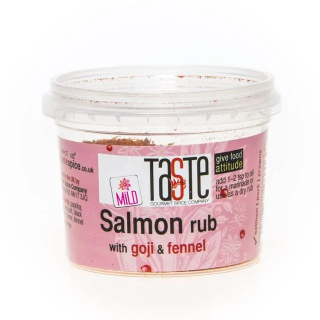 Salmon rub (mild) 40g box of 12