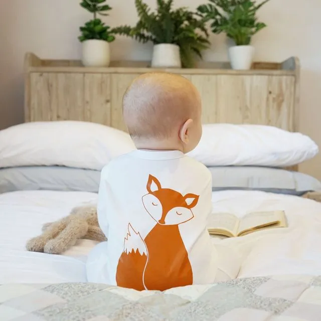 Fox Baby Sleepsuit