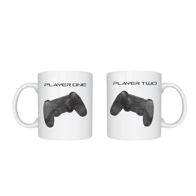 Player One / Player Two Gift Mug Set